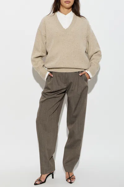 Rohe Wool-blend Classic Mouline Sweater In Multi