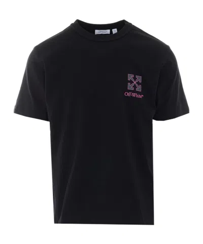 Off-white T-shirt Small Arrow Regular In Black
