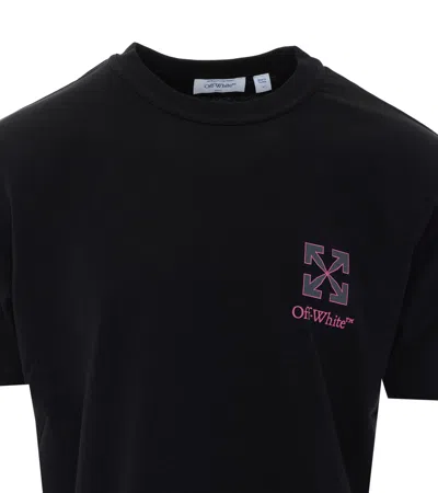 Off-white T-shirt Small Arrow Regular In Black