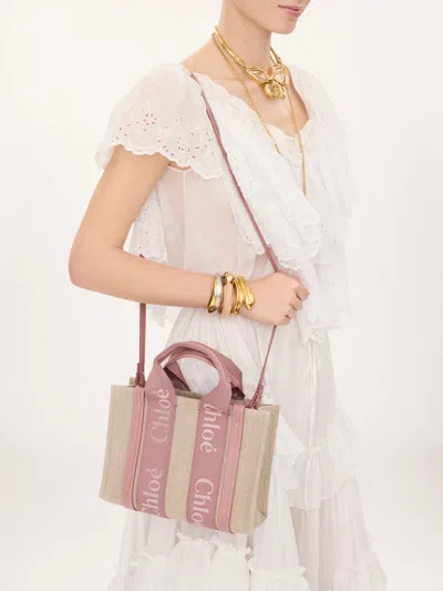 Chloé Dual-handle Shoulder Bag In White
