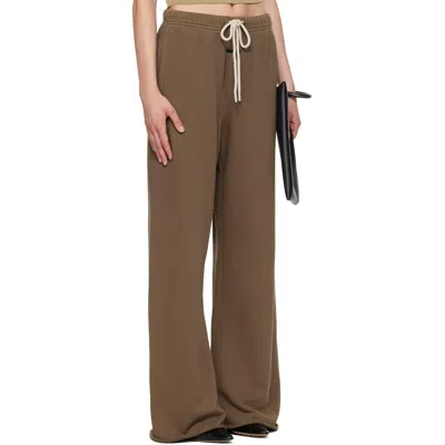 Essentials Drawstring Sweatpants In Brown