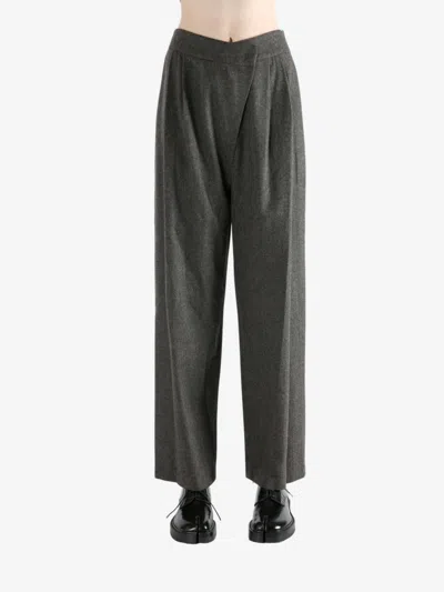 Amomento Wrap Pants In Gray