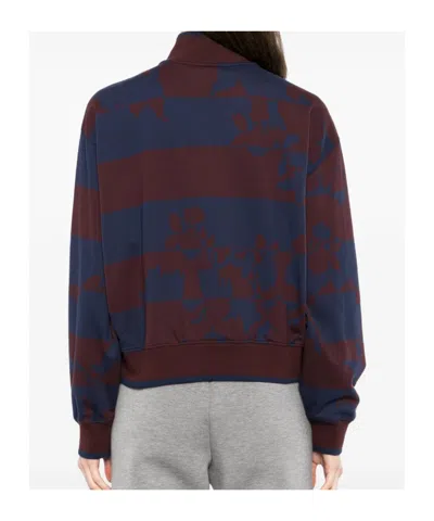 Dries Van Noten Printed Zipped Sweatshirt In Multi