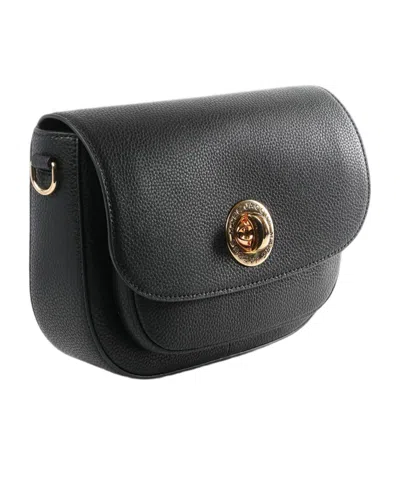 Marc Jacobs Logo-strap Shoulder Bag In Black