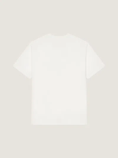 Givenchy T-shirt In Cotton With Photographic Negative Print In White