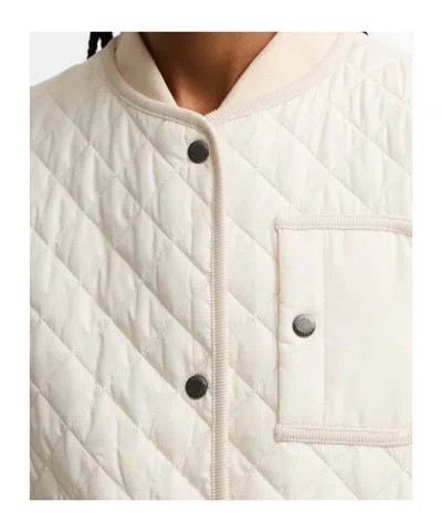 Barbour Wetherby High Pile Fleece Jacket In Neutral