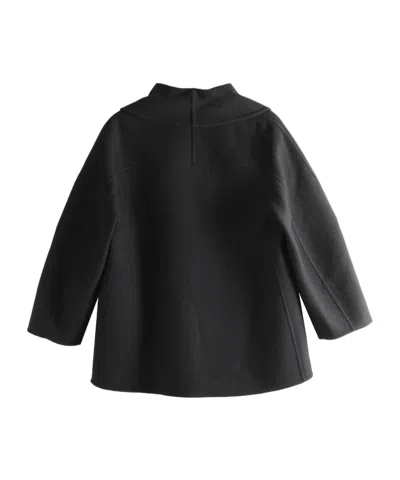 The Row Double-breasted Jacket In Black