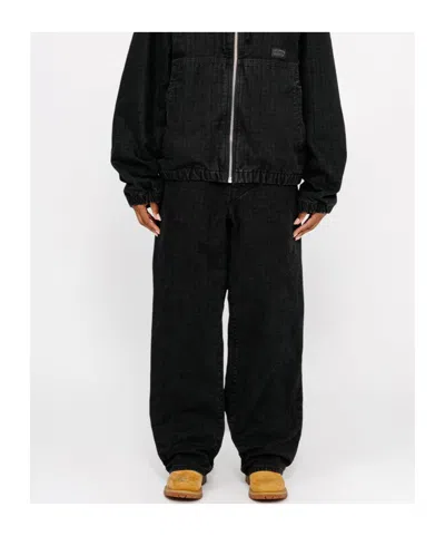 Stussy Multi-pocket Jeans In Black