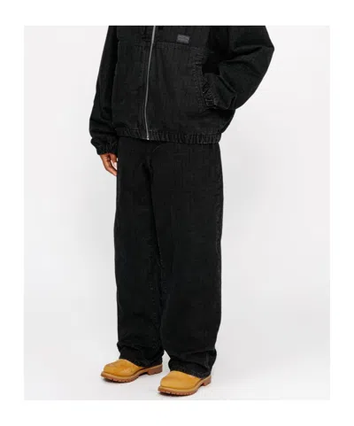 Stussy Multi-pocket Jeans In Black