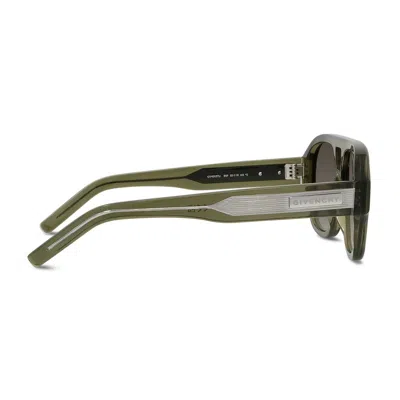 Givenchy Eyewear Pilot Frame Sunglasses In Green