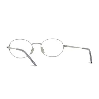 Givenchy Eyewear Oval Frame Glasses In Silver