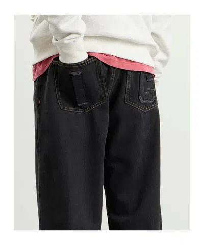 Icecream Patterned Jeans In Black