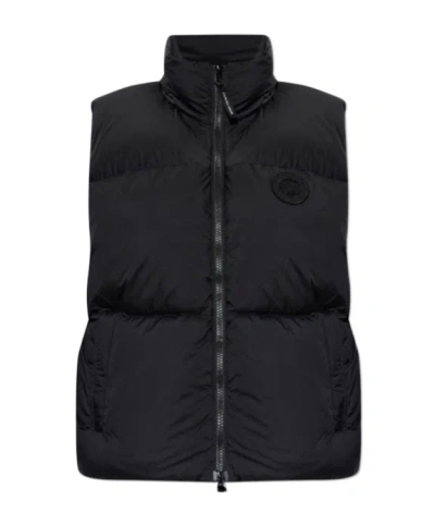 Canada Goose Fallon Down Puffer Vest In Black