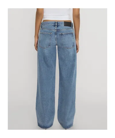 Frame Belt-loop Jeans In Blue