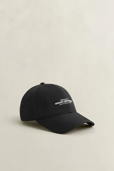 Gant Graphic Cap In Black