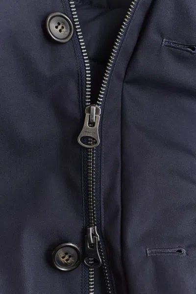 Gant Double Coat In Blue