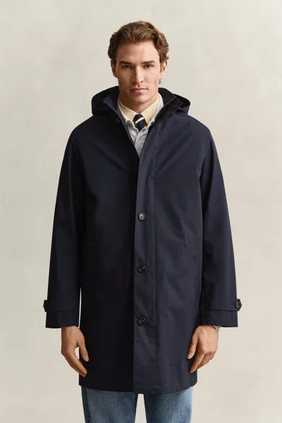 Gant Double Coat In Blue