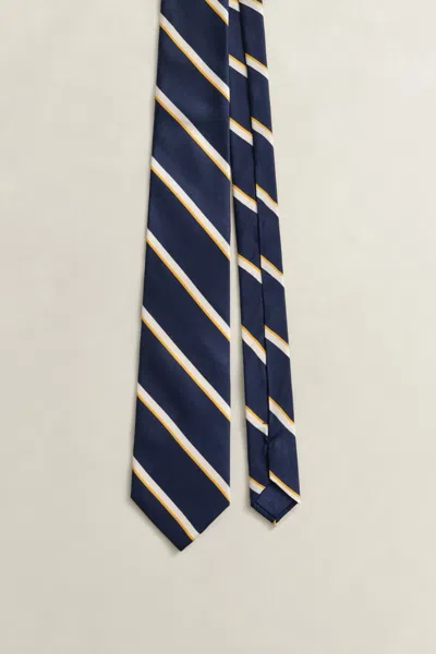 Gant Striped Tie In Multi