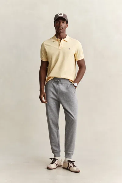 Gant Shield Sweatpants In Gray