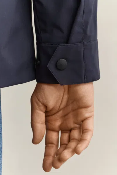 Gant Lightweight Jacket In Blue