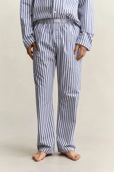 Gant Poplin Pajama Set In Multi