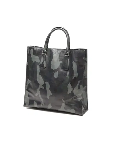 Prada Saffiano Tote Bag In Multi