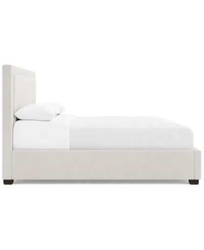 Bernhardt Morgan Queen Fabric Panel Bed In White