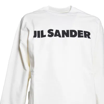Jil Sander Sweaters In White