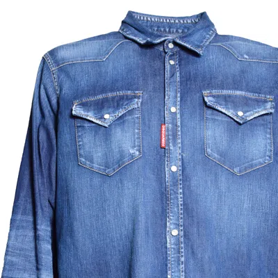 Dsquared2 Shirts In Blue