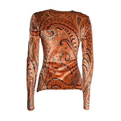 Etro Sweaters In Brown