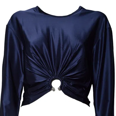 Rabanne Sweaters In Blue