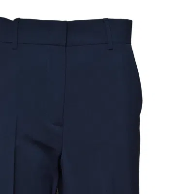Max Mara Weekend Trousers In Blue