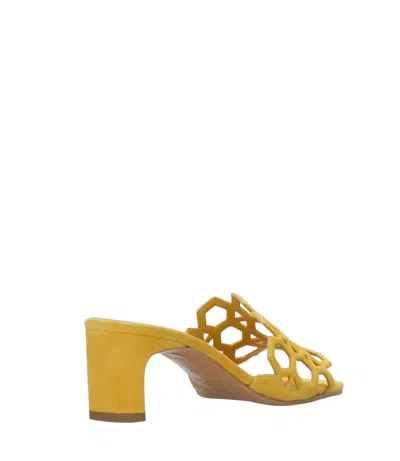 Bianca Di Donna Sandals Ocre In Multi