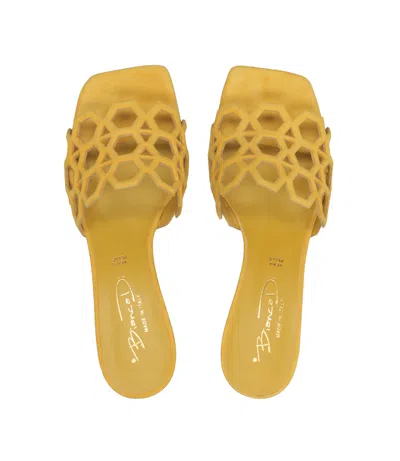 Bianca Di Donna Sandals Ocre In Multi