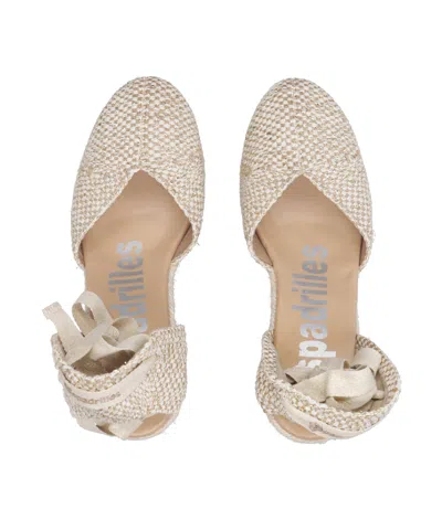 Espadrilles Sandals Platinum In Multi