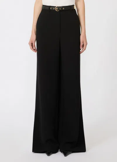 Max Mara Studio Mstamico Trouser Black In Black