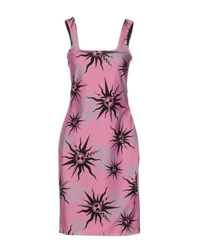 Fausto Puglisi Short Dress In Pink