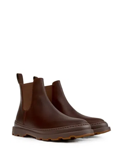 Camper Brutus+ Ankle Boots In Brown