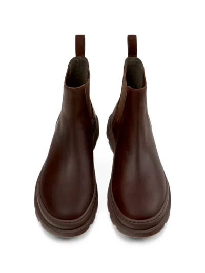Camper Brutus+ Ankle Boots In Brown