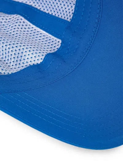 Lacoste Novak Djokovic Logo-patch Cap In Blue