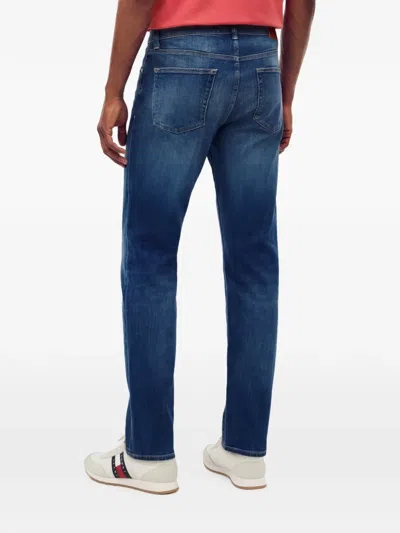 Tommy Jeans Five-pockets Slim-fit Jeans In Blue