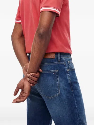 Tommy Jeans Five-pockets Slim-fit Jeans In Blue