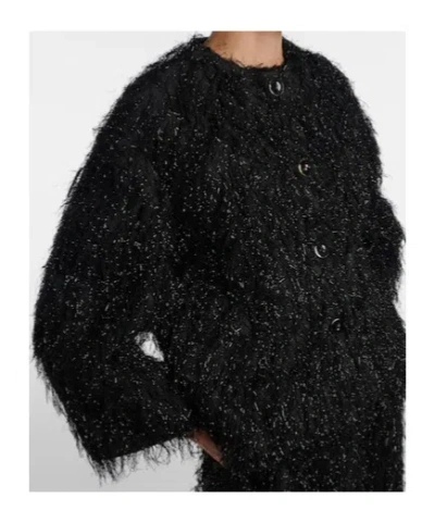 Erdem Cropped Jacket In Black