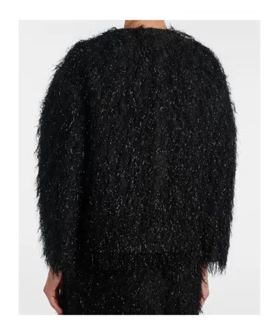 Erdem Cropped Jacket In Black