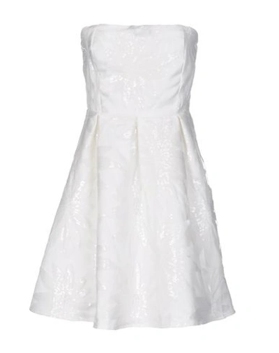 Glamorous Short Dress In White