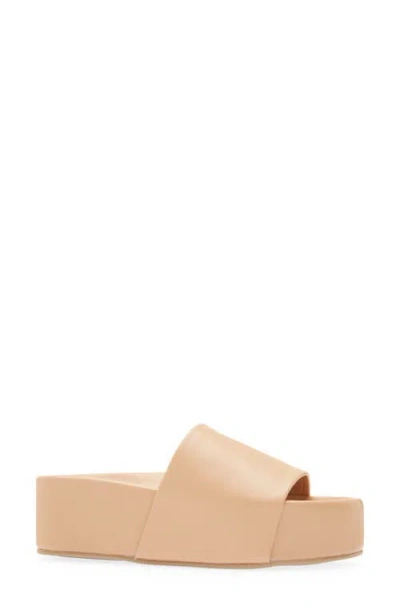 Beek Platform Slide Sandal In Multi