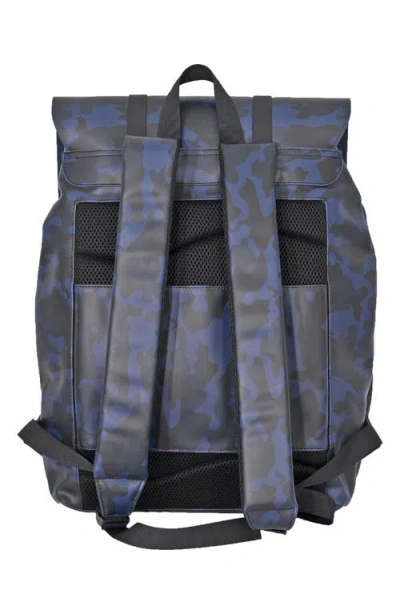 Duchamp Foldover Rubberized Backpack