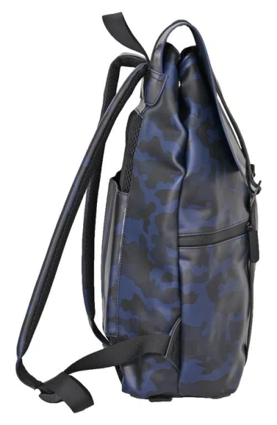 Duchamp Foldover Rubberized Backpack