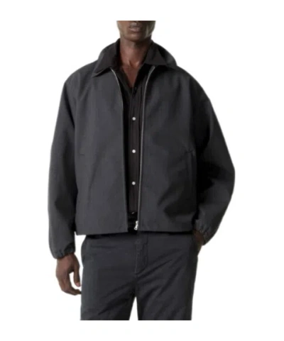Auralee Oversized Jacket In Black