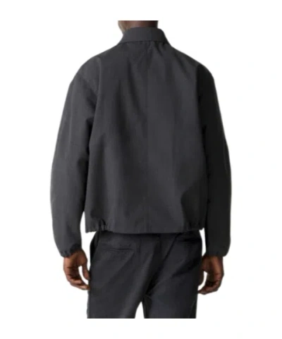 Auralee Oversized Jacket In Black